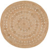 Tapis Patna Naturel diamètre 120
