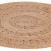 Tapis Patna Naturel diamètre 120 – Image 2