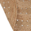 Tapis Patna Naturel diamètre 120 – Image 3