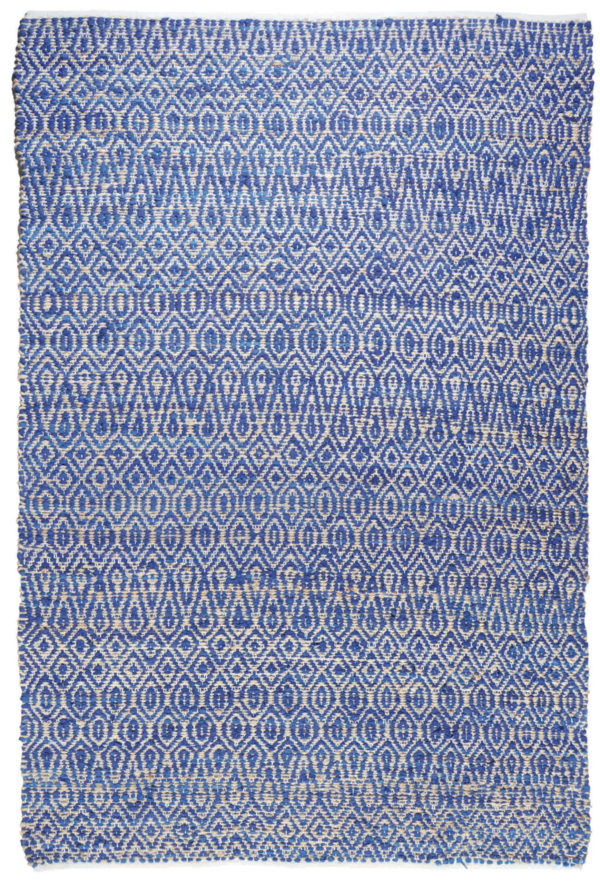 Tapis Pasadena Indigo 120 x 180 Tapis La Vallée du blanc