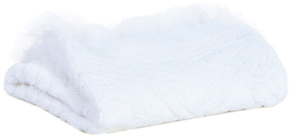 Serviette de toilette Zoé Neige 50 X 100 Serviettes de toilette La Vallée du blanc