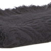 Serviette de toilette Zoé Carbone 50 X 100