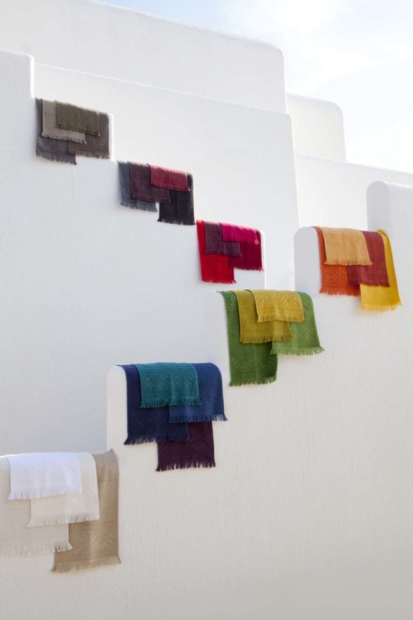 Serviette de toilette Zoé Carbone 50 X 100 Serviettes de toilette La Vallée du blanc