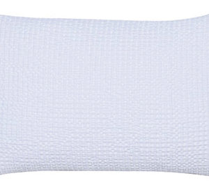 Coussin Maia Blanc Blanc 30 X 50 Coussins La Vallée du blanc