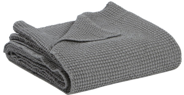 Jeté de lit Maia Tourterelle 240 x 260 Jetés de lit La Vallée du blanc