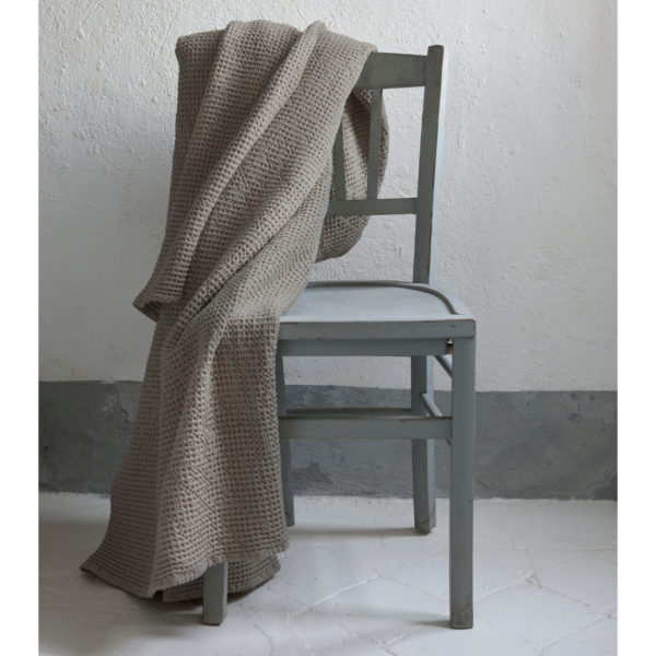 Jeté de lit Maia Tourterelle 240 x 260 Jetés de lit La Vallée du blanc