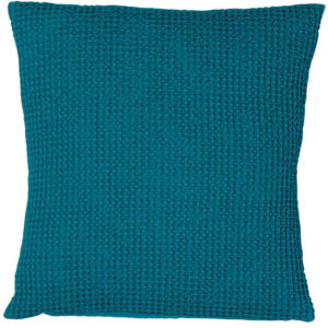 Coussin Maia Bleu Topaze 45 X 45 Coussins La Vallée du blanc