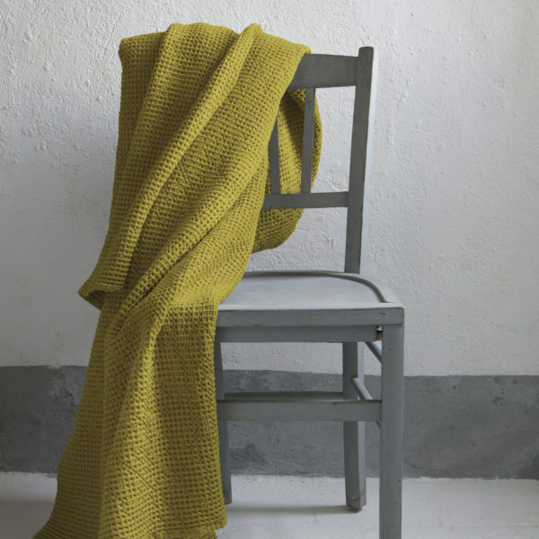Plaid Stonewashed Maia Badiane 140 x 200 Plaids La Vallée du blanc