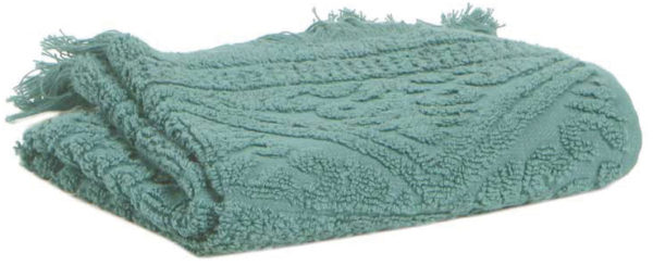 Drap de Bain Zoe Vert de gris 100 x 180 Draps de bain La Vallée du blanc