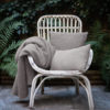 Coussin Maia Gris Orage 45 X 45 – Image 2
