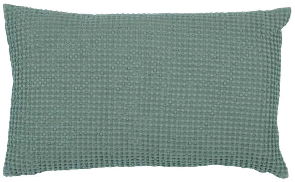 Coussin Maia Vert Vert de Gris 30 X 50 Coussins La Vallée du blanc