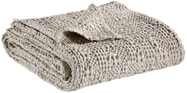 Plaid Stonewashed Tana Lin 140 X 200 Plaids La Vallée du blanc