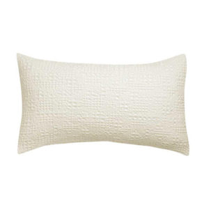 Coussin Stonewashed Tana Craie 40 X 65 Coussins La Vallée du blanc