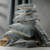 Coussin UNI ELISE VERT DE GRIS 40 X 65 – Image 2