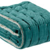 Edredon Uni Elise Vert de Gris 160 X 160