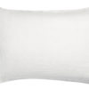 Taie d'oreiller Stonewashed Zeff Blanc 50 x 75