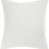 Taie d'oreiller Stonewashed Zeff Blanc 65 x 65