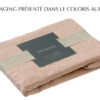 Taie d'oreiller Stonewashed Zeff Craie 65 x 65 – Image 5