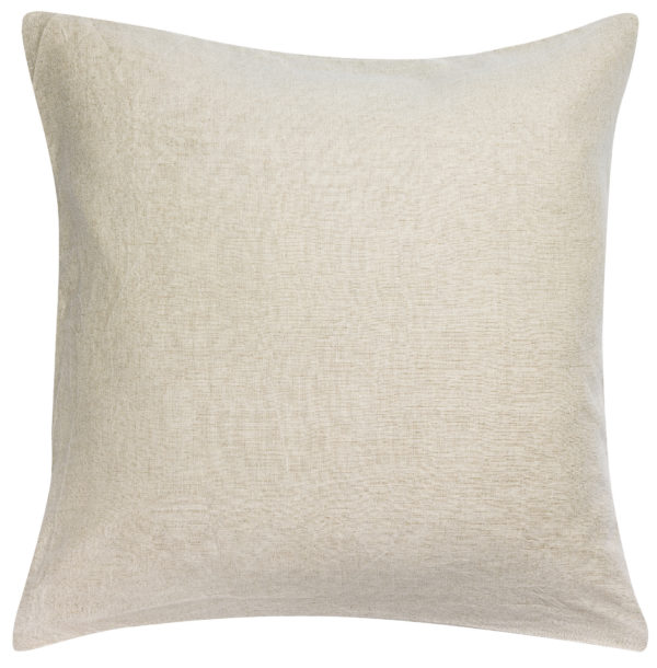 Taie d’oreiller Stonewashed Zeff Naturel 65 x 65 Taies d'oreiller La Vallée du blanc