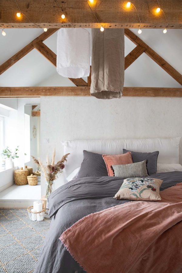 Housse de couette Stonewashed Zeff Orage 140 x 200 Housses de couette La Vallée du blanc