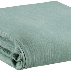 Housse de couette Stonewashed Zeff Vert de gris 140 x 200 Housses de couette La Vallée du blanc