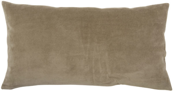 Coussin uni Elise Ficelle 30 x 50 Coussins La Vallée du blanc