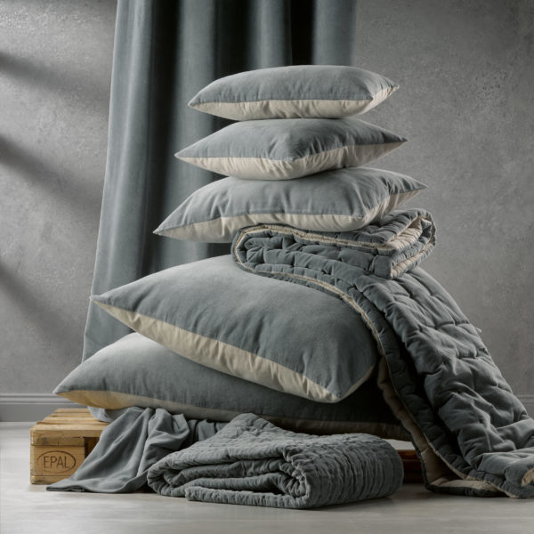 Coussin uni Elise Ficelle 30 x 50 Coussins La Vallée du blanc