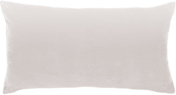 Coussin uni Elise Craie 40 x 65 Coussins La Vallée du blanc