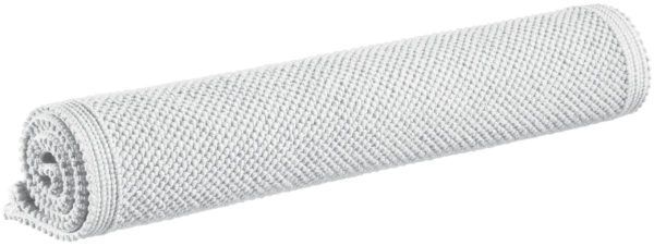Tapis de bain uni Etia Neige 54 x 110 Tapis de bain La Vallée du blanc