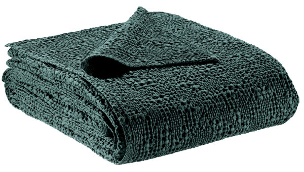 Plaid Stonewashed Tana Prusse 140 X 200 Plaids La Vallée du blanc