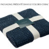 Jeté stonewashed Tana Cobalt 240 x 260 – Image 2