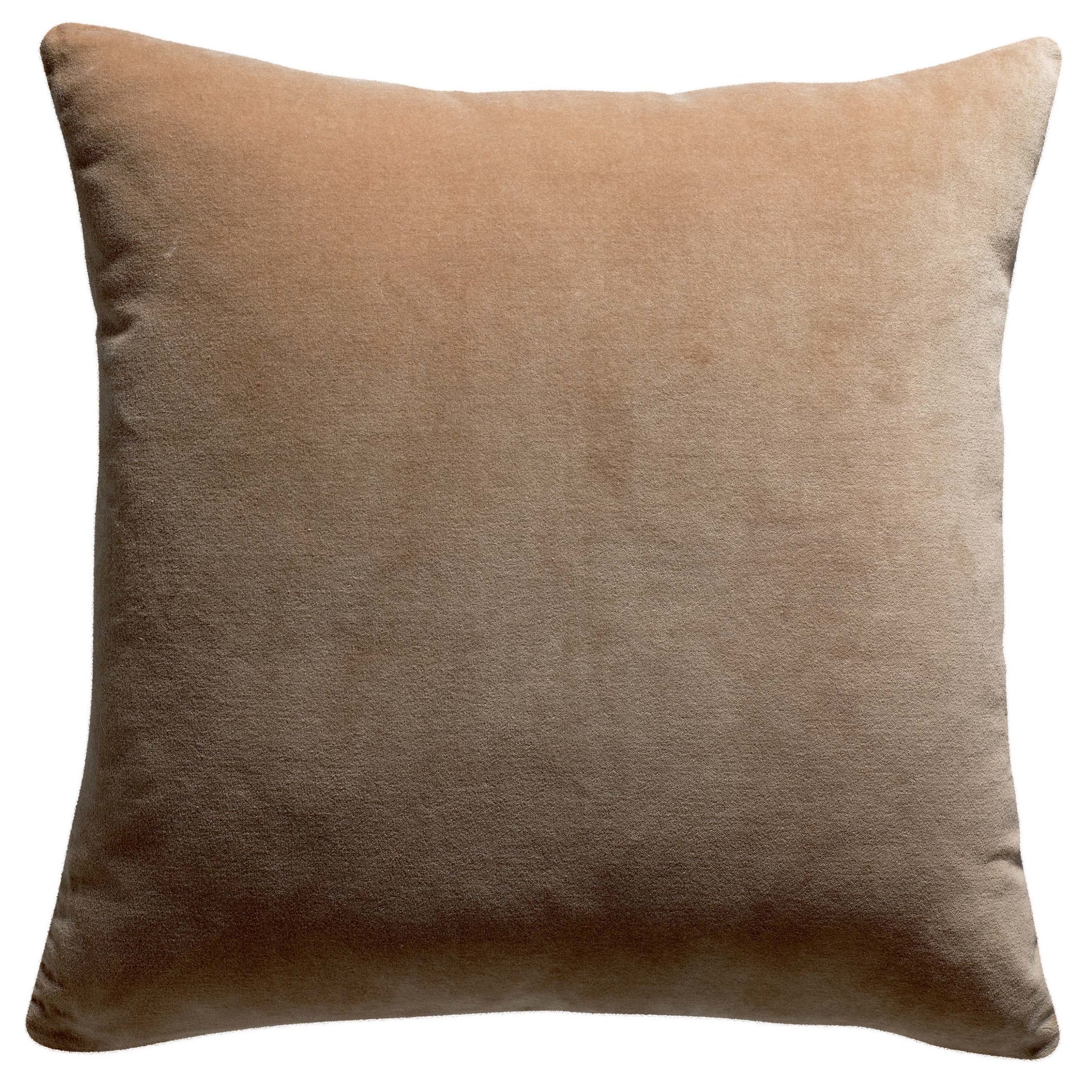 Coussin uni Elise Camel 45 x 45 La Vallée du blanc Coussin uni Elise Camel 45 x 45 Coussins La Vallée du blanc