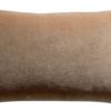 Coussin uni Elise Camel 30 x 50