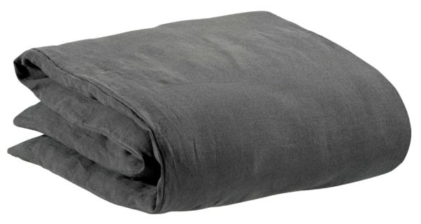 Housse de couette stonewashed Zeff Tonnerre 140 x 200 Housses de couette La Vallée du blanc