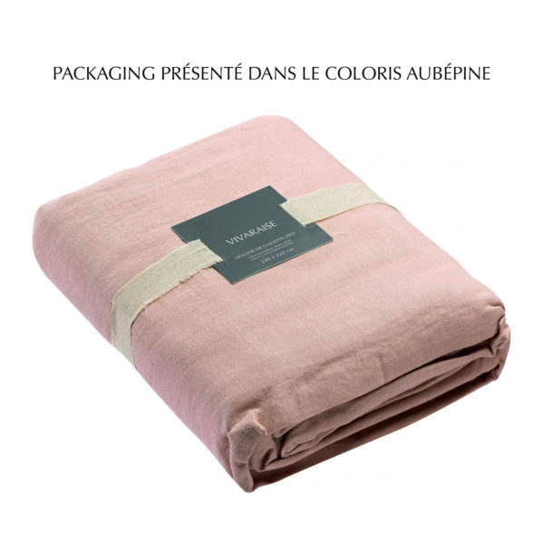 Housse de couette stonewashed Zeff Tonnerre 140 x 200 Housses de couette La Vallée du blanc