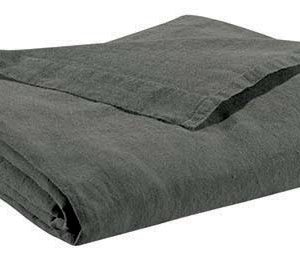 Drap plat stonewashed Zeff Tonnerre 240 x 300 Draps plats La Vallée du blanc