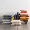 Taie d'oreiller stonewashed Zeff Caramel 65 x 65 – Image 2