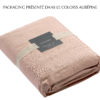 Housse de couette stonewashed Zeff Bronze 260 x 240 – Image 3