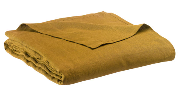Drap plat stonewashed Zeff Bronze 240 x 300 Draps plats La Vallée du blanc