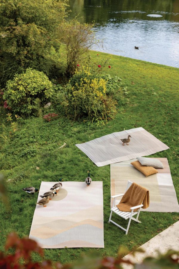 Tapis Miria Multico 120 x 170 Tapis La Vallée du blanc