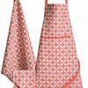 Torchon Fatou recyclé Rouge 50 x 70 – Image 2