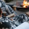 Plaid recyclé Gini Carbone 127 x 160 – Image 6