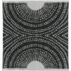 Plaid recyclé Taina Carbone 127 x 160