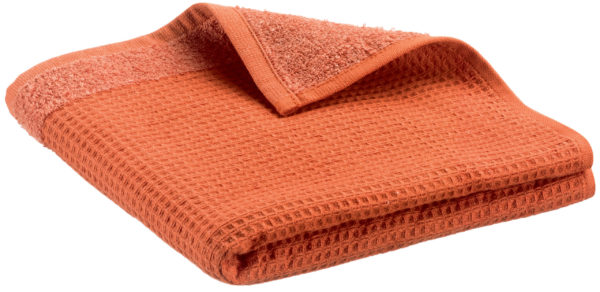 Serviette de toilette recyclée Abby Marmelade 50 x 100 Serviettes de toilette La Vallée du blanc