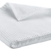 Drap de douche recyclé Abby Blanc 70 x 130