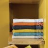 Drap de douche recyclé Abby Mirabelle 70 x 130 – Image 2