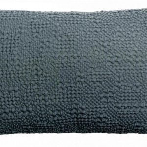 Coussin stonewashed Tana Cendre 40 x 65 Coussins La Vallée du blanc