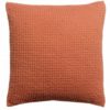 Coussin stonewashed Maia Citrouille 45 x 45