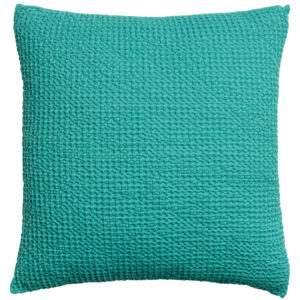 Coussin stonewashed Maia Lagon 45 x 45 Coussins La Vallée du blanc