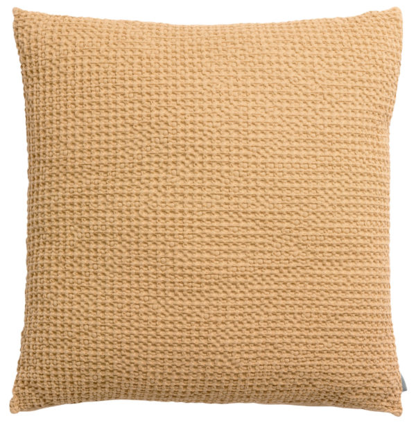 Coussin stonewashed Maia Sable 45 x 45 Coussins La Vallée du blanc